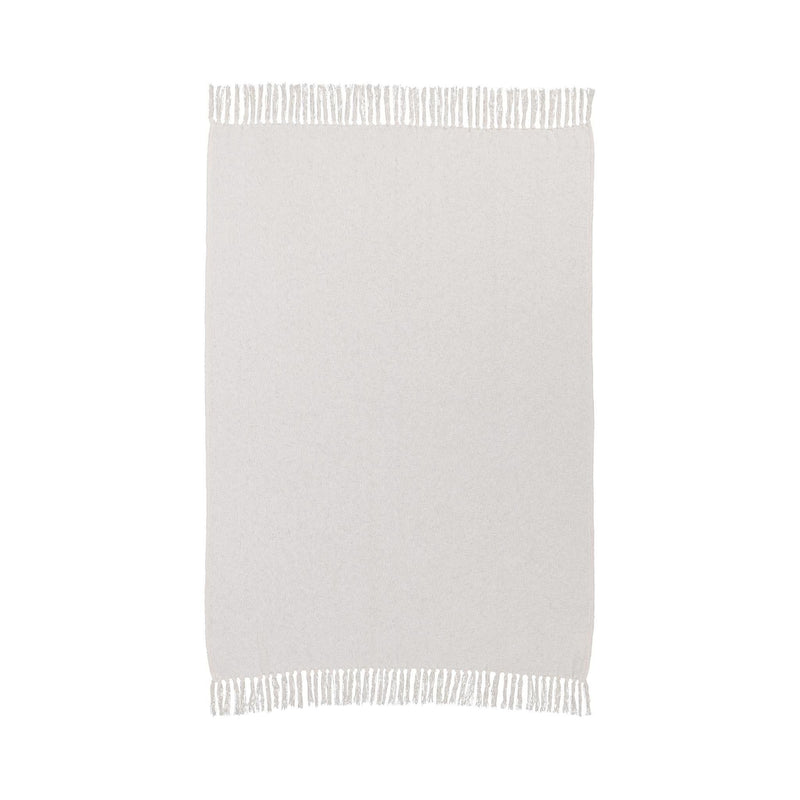 Aria - 50" x 70" Boucle Throw - Ivory