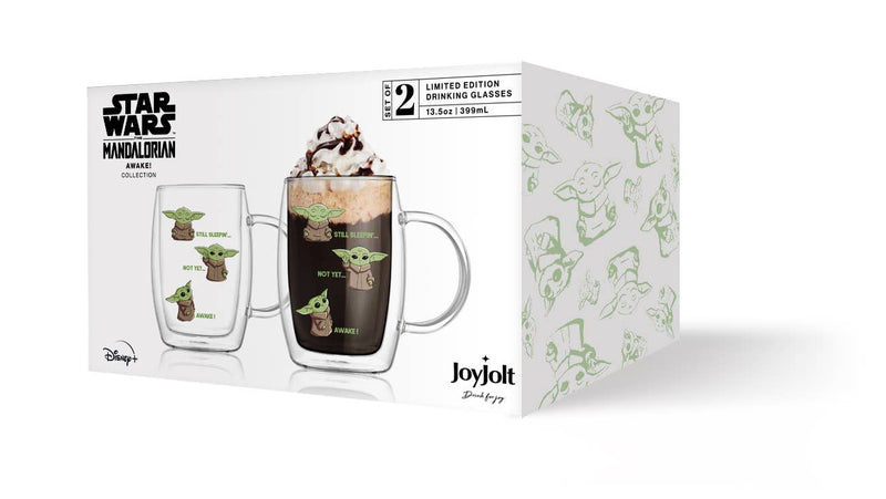 Star Wars™ The Mandalorian™ Awake Double Wall Coffee Glasses