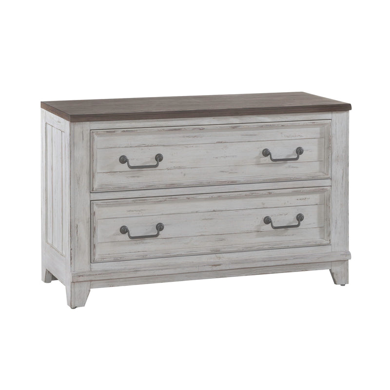River Place - Curio Base - Riverstone White & Tobacco