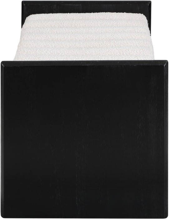 Waverly - Bench With Black Frame