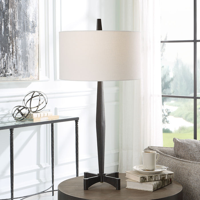 Counteract - Rust Metal Table Lamp