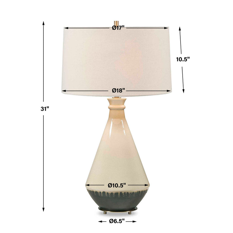 Banham - Table Lamp - Brown,Gray
