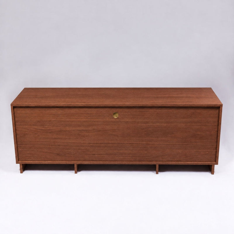 TV Stand For TVs Up To 65" With 2 Doors, 1 Drawer And 1 Open Shelf