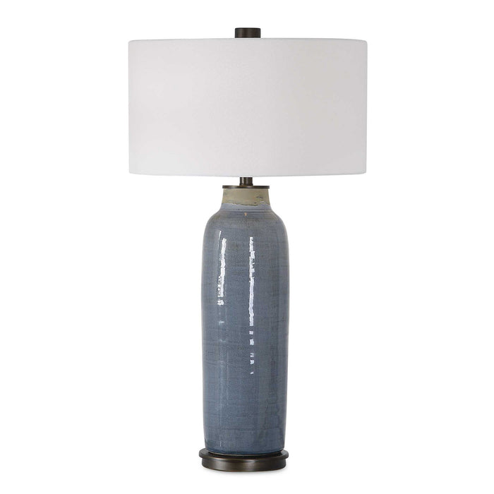 Vicente - Slate Table Lamp - Blue