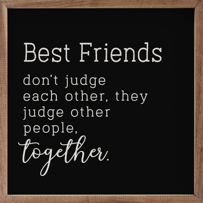Best Friends Judge Black