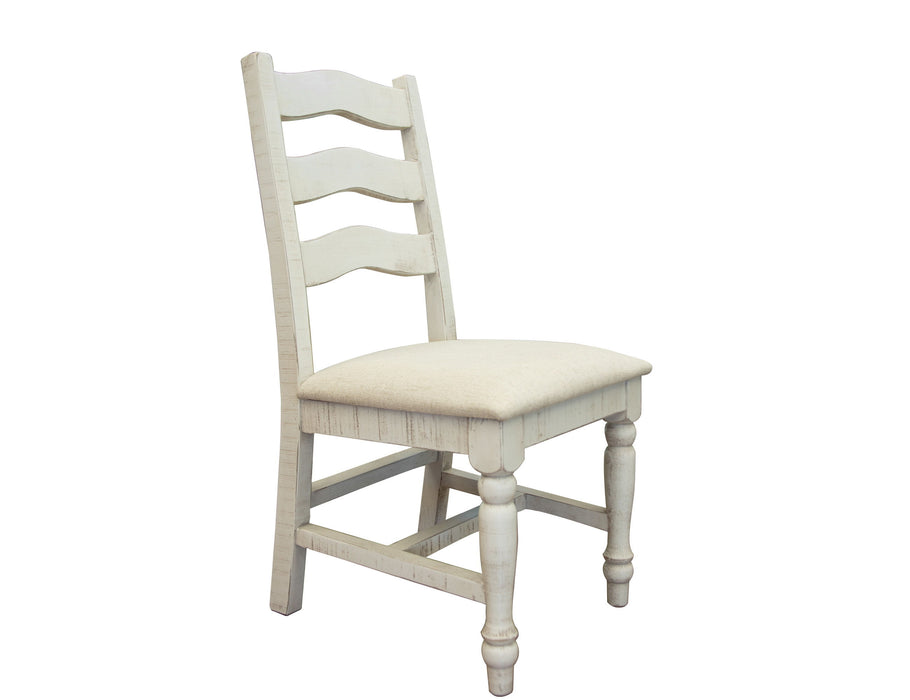 Stone - Chair With Turned Legs - Antique Ivory