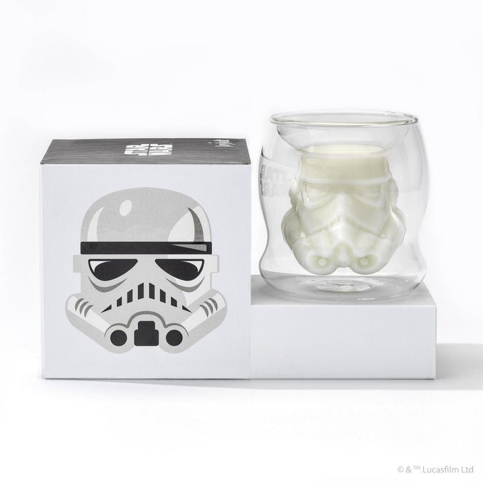 Star Wars™ Stormtrooper™ 3D Helmet Double Wall Glass