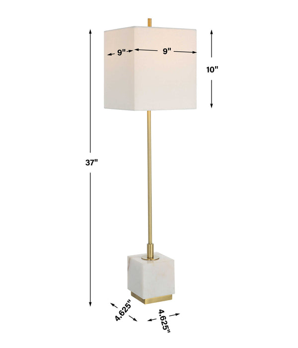 Escort - Brass Buffet Lamp