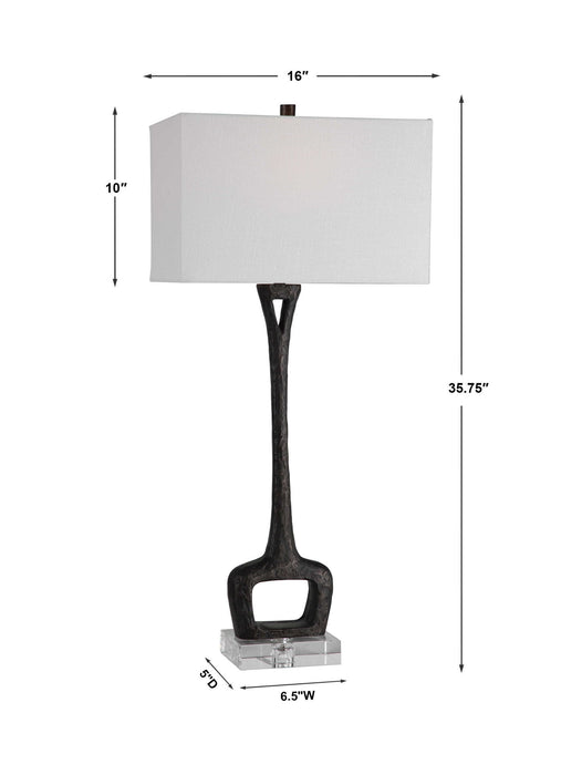 Darbie - Iron Table Lamp - Black