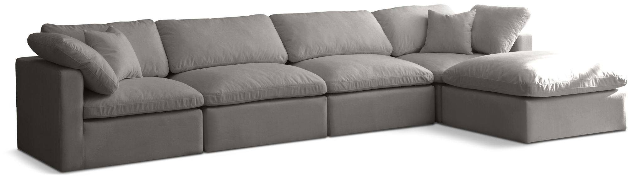 Plush - 5 Piece Modular Sectional