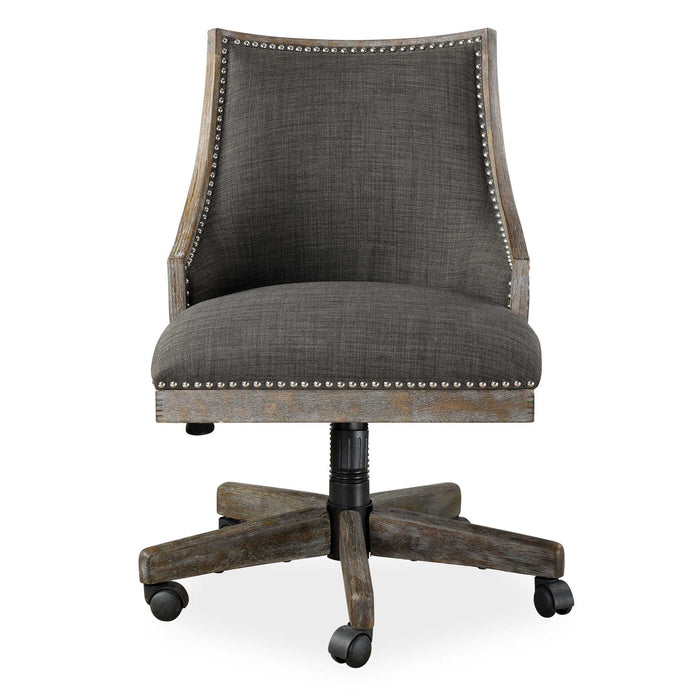 Aidrian - Desk Chair - Charcoal