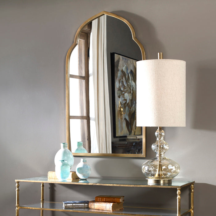 Kenitra - Arch Mirror - Gold