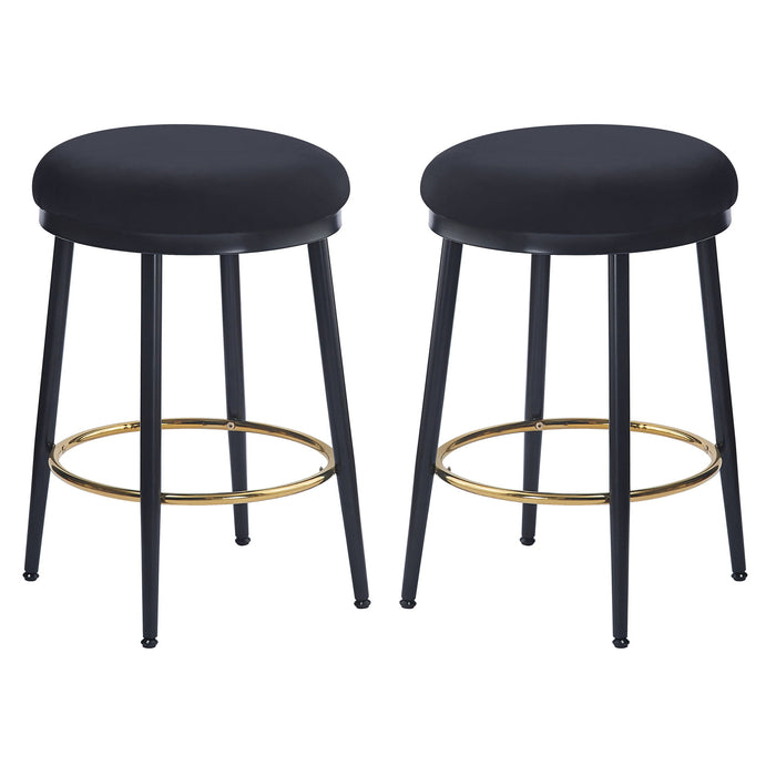 Stylish Design Counter Stools (Set of 2)