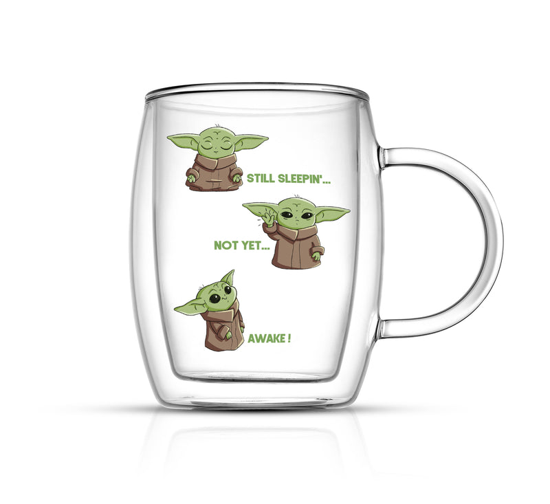 Star Wars™ The Mandalorian™ Awake Double Wall Coffee Glasses