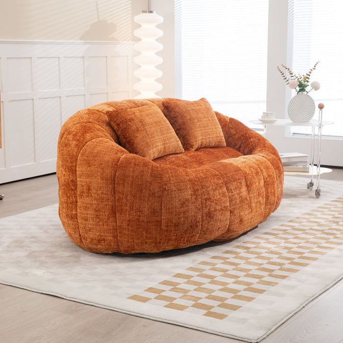 Bean Bag Lazy Sofa, Durable Comfort Lounger High Back Bean Bag Chair Couch