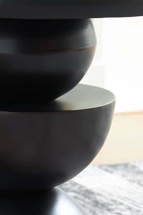 Kurtson - Accent Table - Bronze Finish