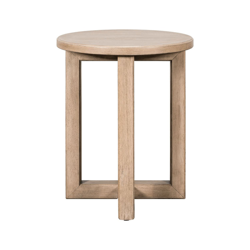 Proximity Place - Chairside Table - Barley Buff