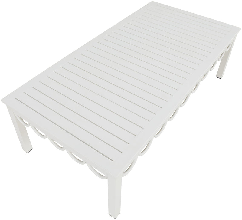 Portofino - Aluminum Outdoor Patio Coffee Table