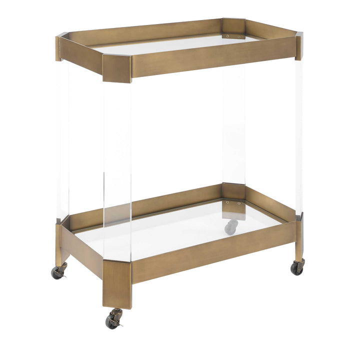 Giselle - Bar Cart - Bronze