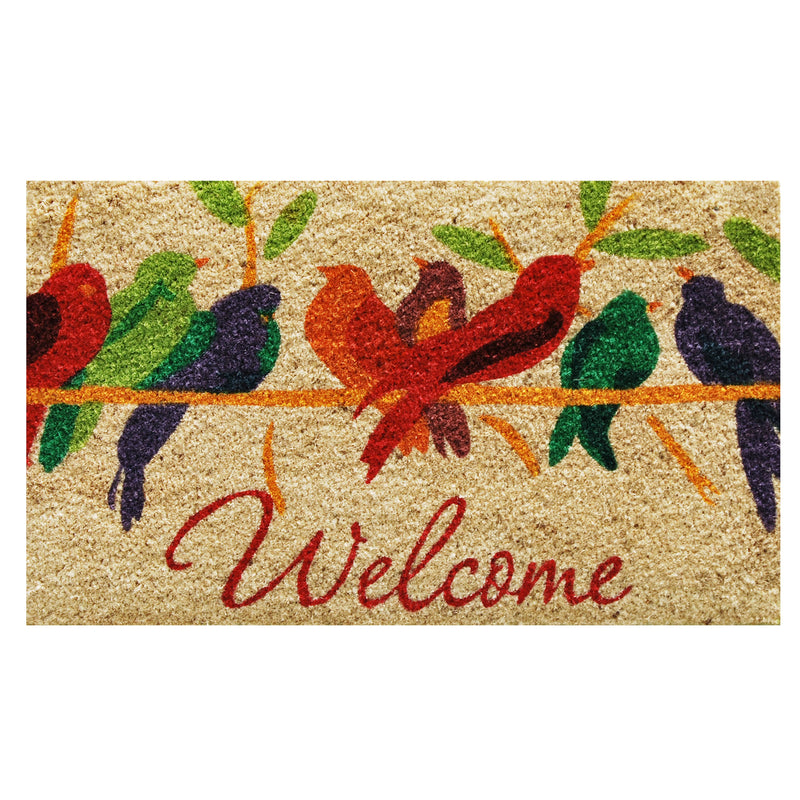 Tweet Birds Welcome Doormat