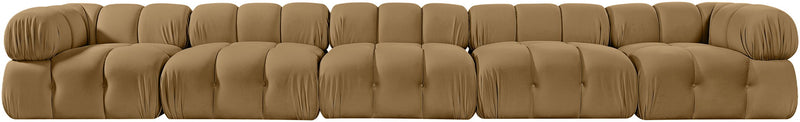Orin - Fabric Velvet 5 Piece Modular Sofa
