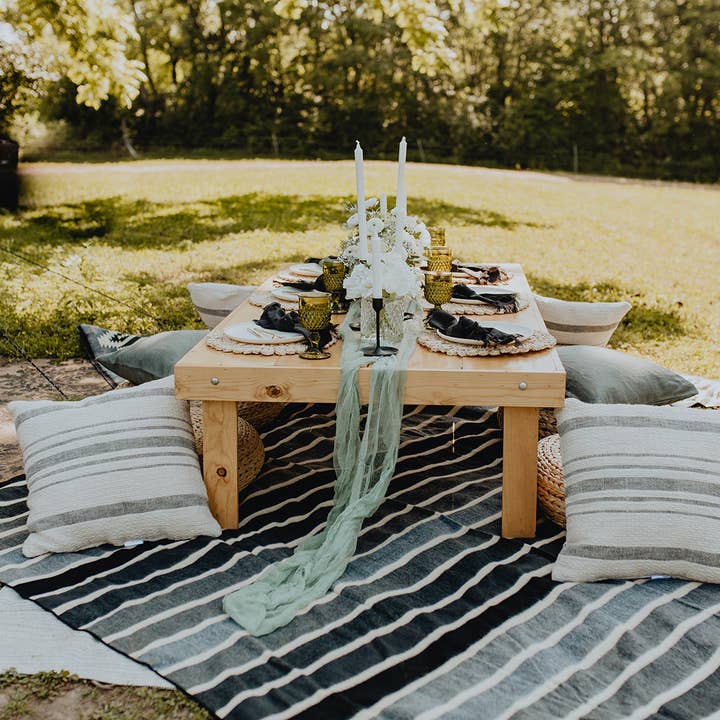 Caminante Blanket | Greyscale | 92x78