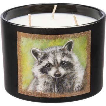 Raccoon 3 Wick Candle