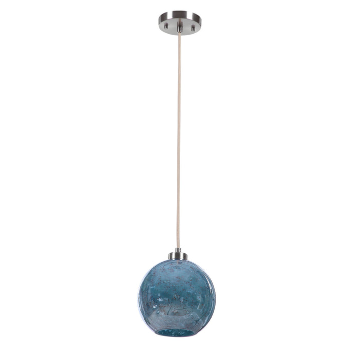 Gemblue - 1 Light Mini Pendant - Blue