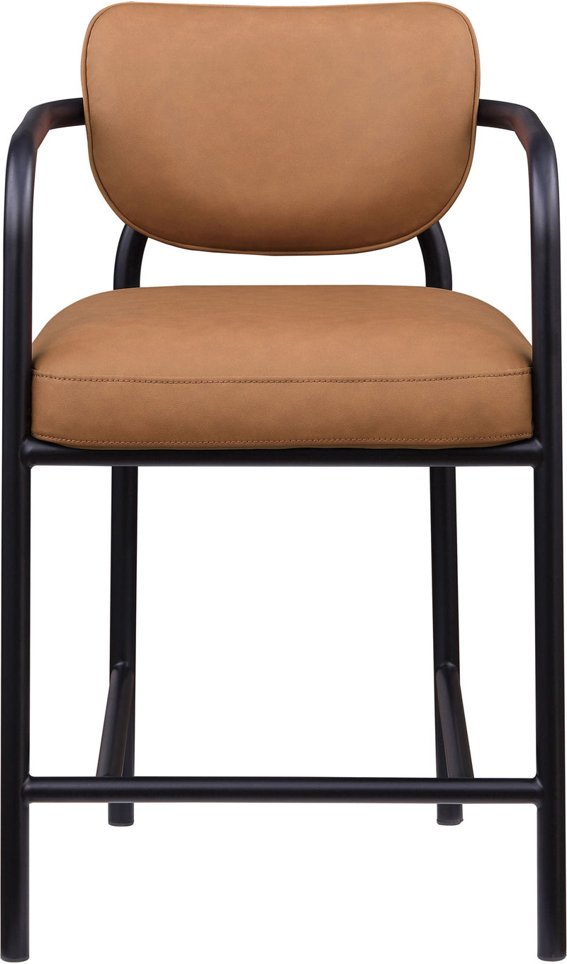 Serava - Vegan Leather Upholstered Bar Stool