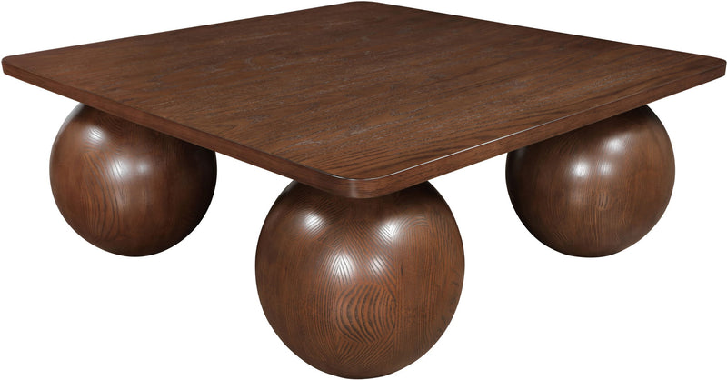 Fitch - Oak Veneer Coffee Table - 4 Legs