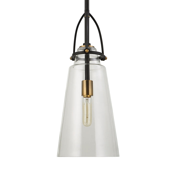 Saugus - Industrial 1 Light Pendant - White