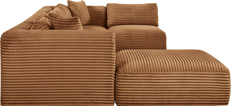 Shaggy - Fabric 6 Piece Modular U-Shaped Sectional