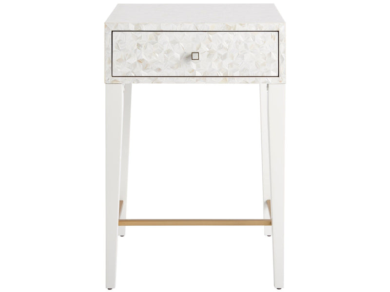 Love. Joy. Bliss.-Miranda Kerr Home - Love Joy Bliss Bedside Table - White