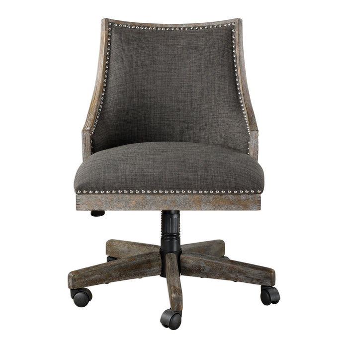 Aidrian - Desk Chair - Charcoal