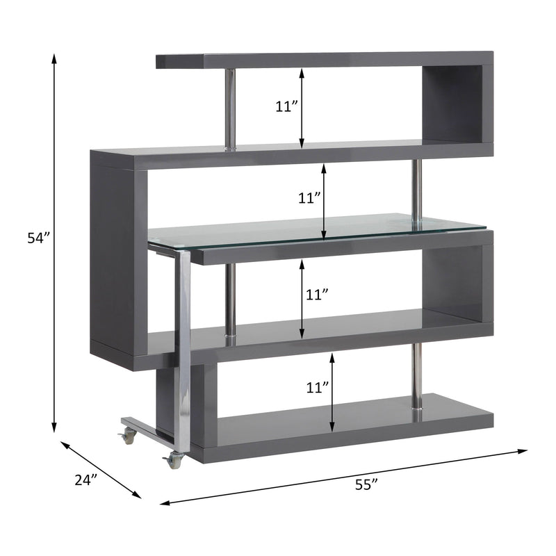 Buck II - Writing Desk & Bookshelf