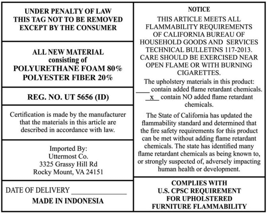 Bolster Back - Outdoor Dining Chair - Charcoal