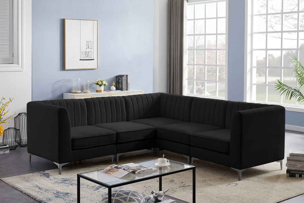 Alina - 5 Piece Modular Corner Sectional