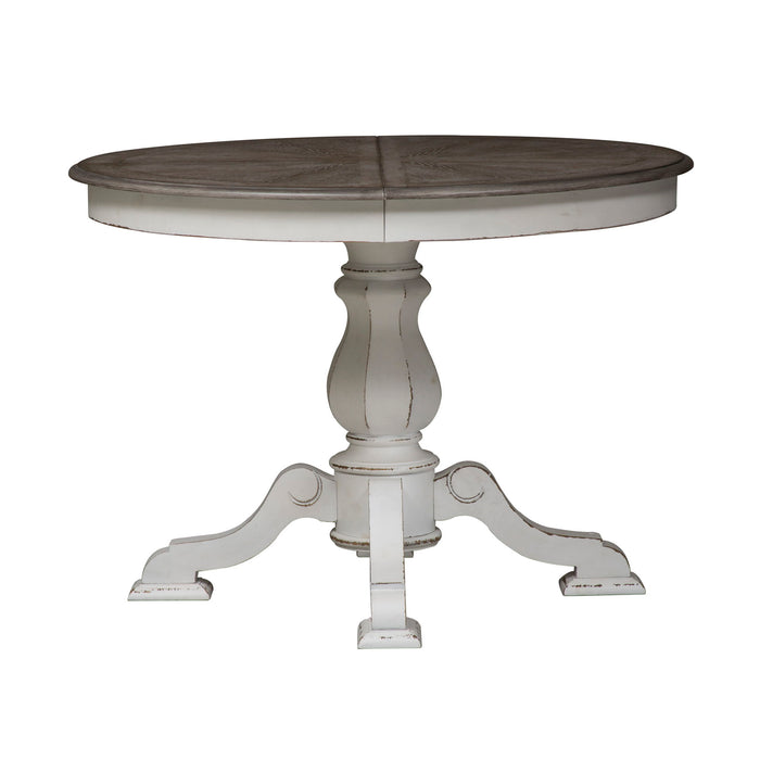 Magnolia Manor - Pedestal Table - White