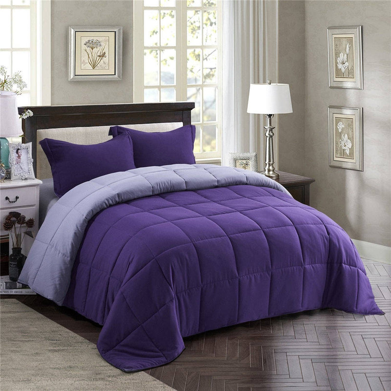 3 Piece All Season Lightweight Down Alternative Comforter Set