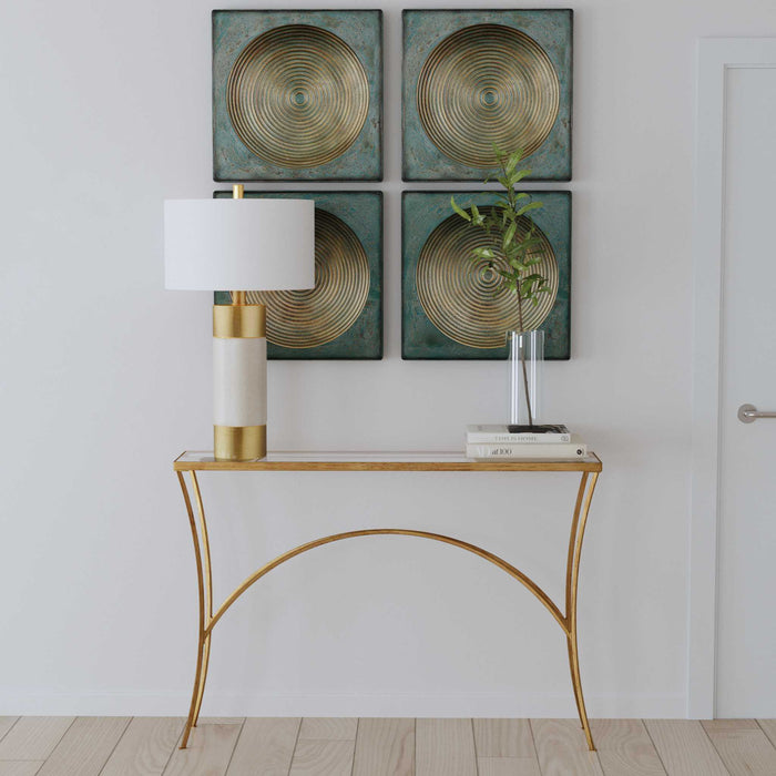 Alayna - Console Table - Gold