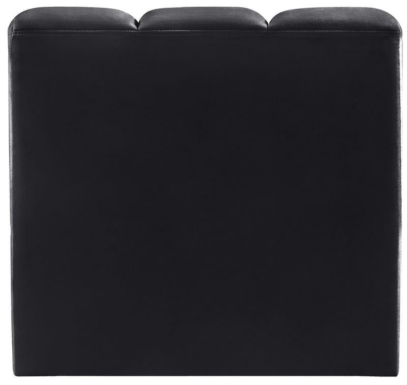 Arc - Velvet Straight Chair