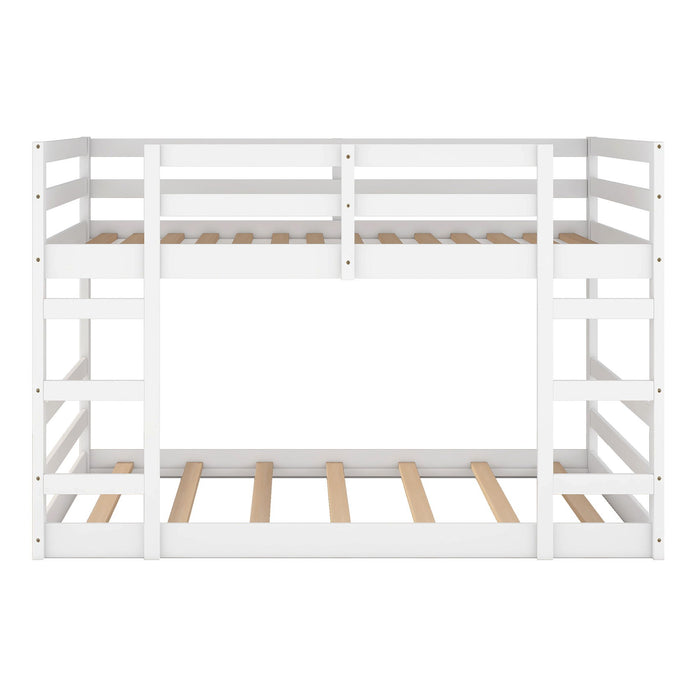 Solid Construction, Bunk Bed With Ladder