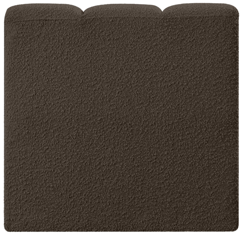 Arc - Boucle Fabric Straight Chair