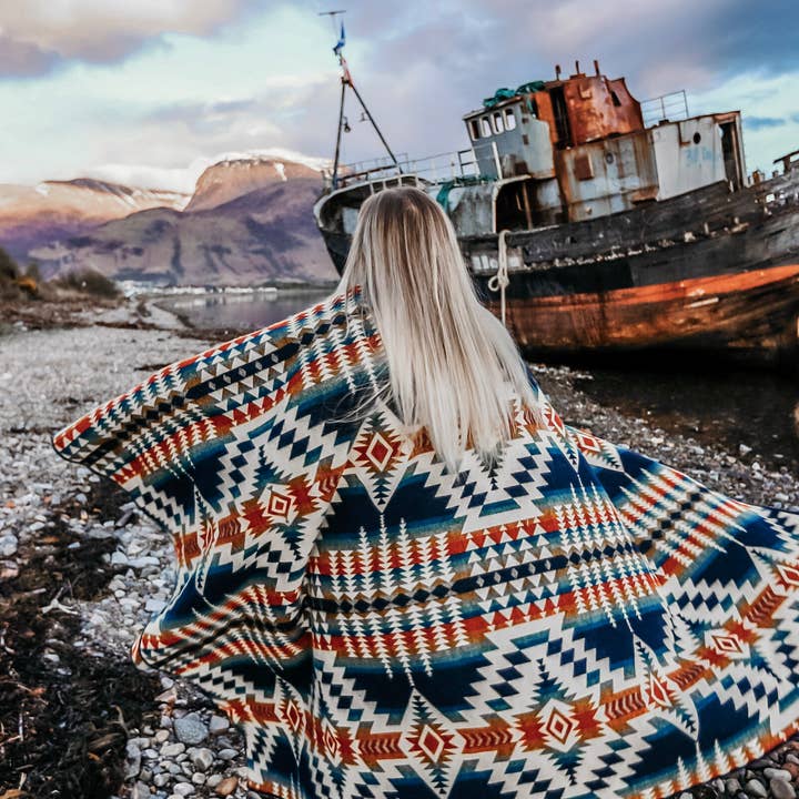 Secoya Blanket | Northern Lights | 92x78