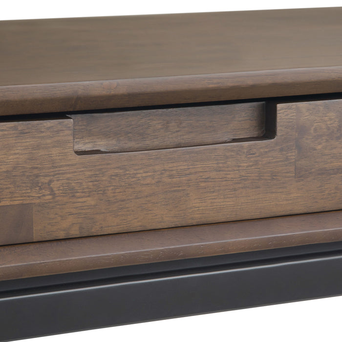 Banting - Mid Century Wide Desk, Handcrafted