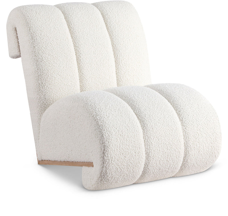 Swoon - Accent Chair With Natural Base