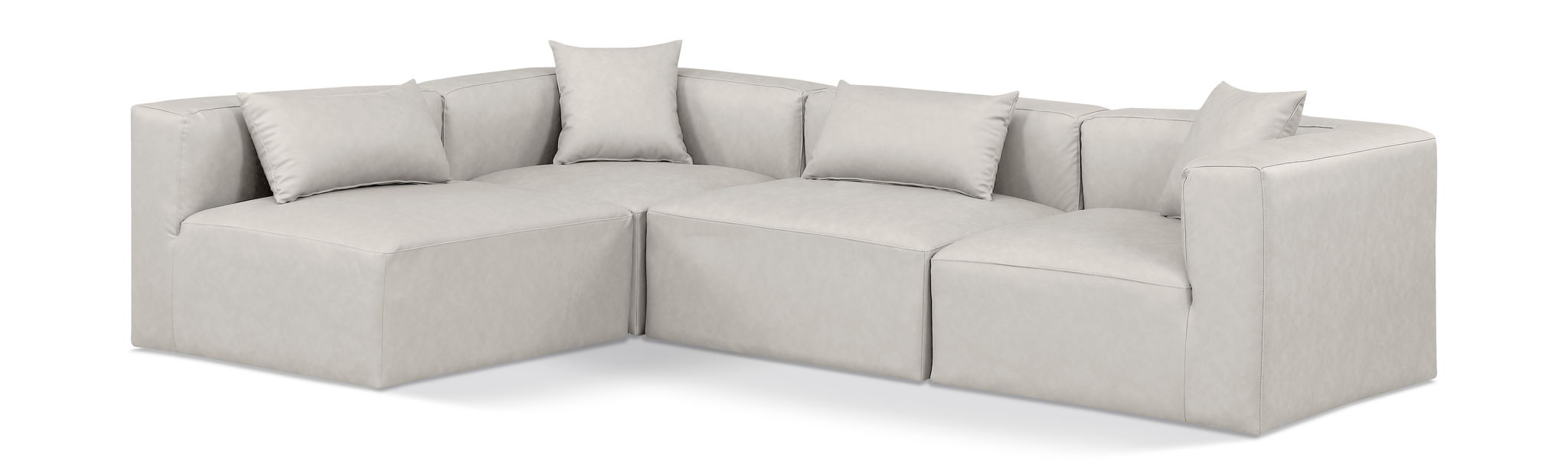 Cube - 4 Piece Modular Corner Sectional