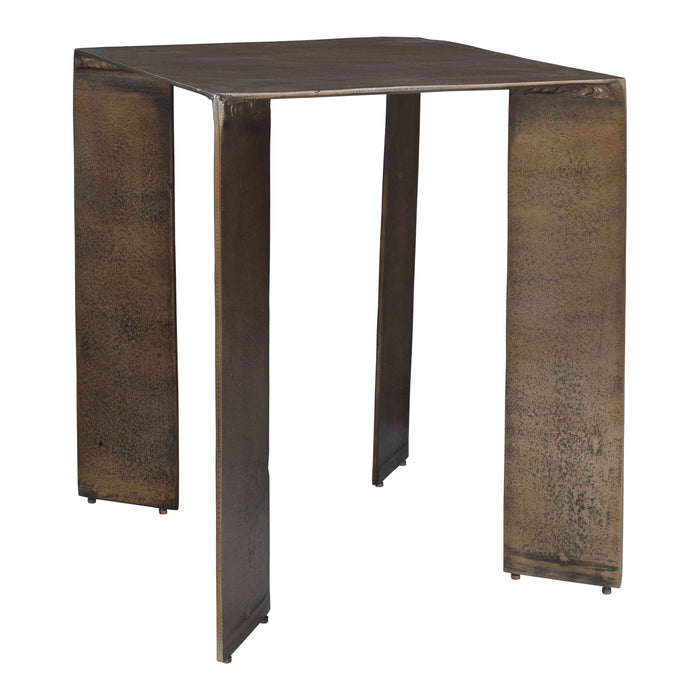 Reade - Outdoor Accent Table - Brass