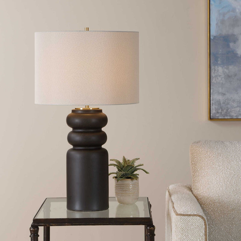 Macon - Matte Table Lamp - Black