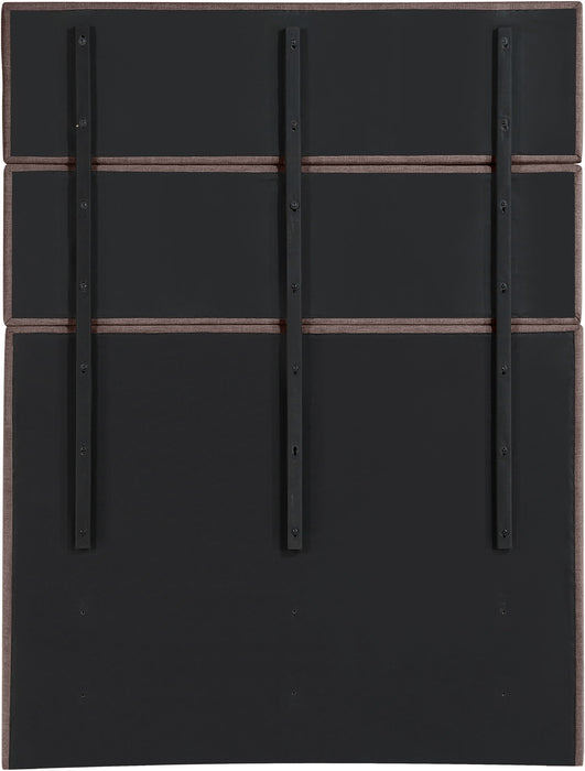 Adam - Linen Fabric Bed With 89" Headboard